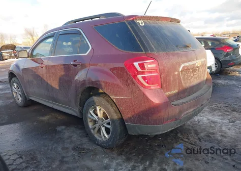 2017 Chevrolet Equinox Lt из США, поврежденный, VIN 2GNALCEK6H1588100